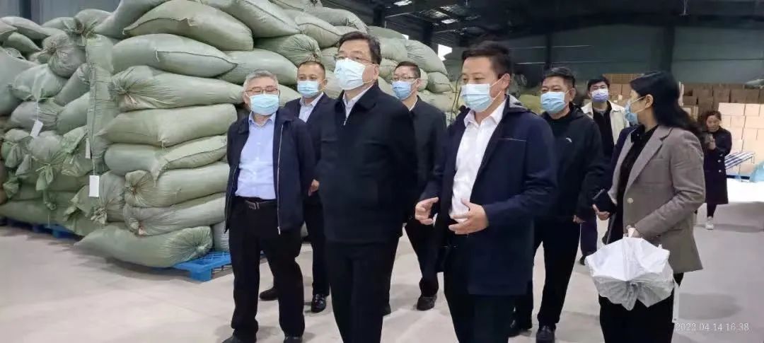 湖南省政协副主席张健带队考察调研ld体育（中国）官方网站-LD sport桑植白茶公司