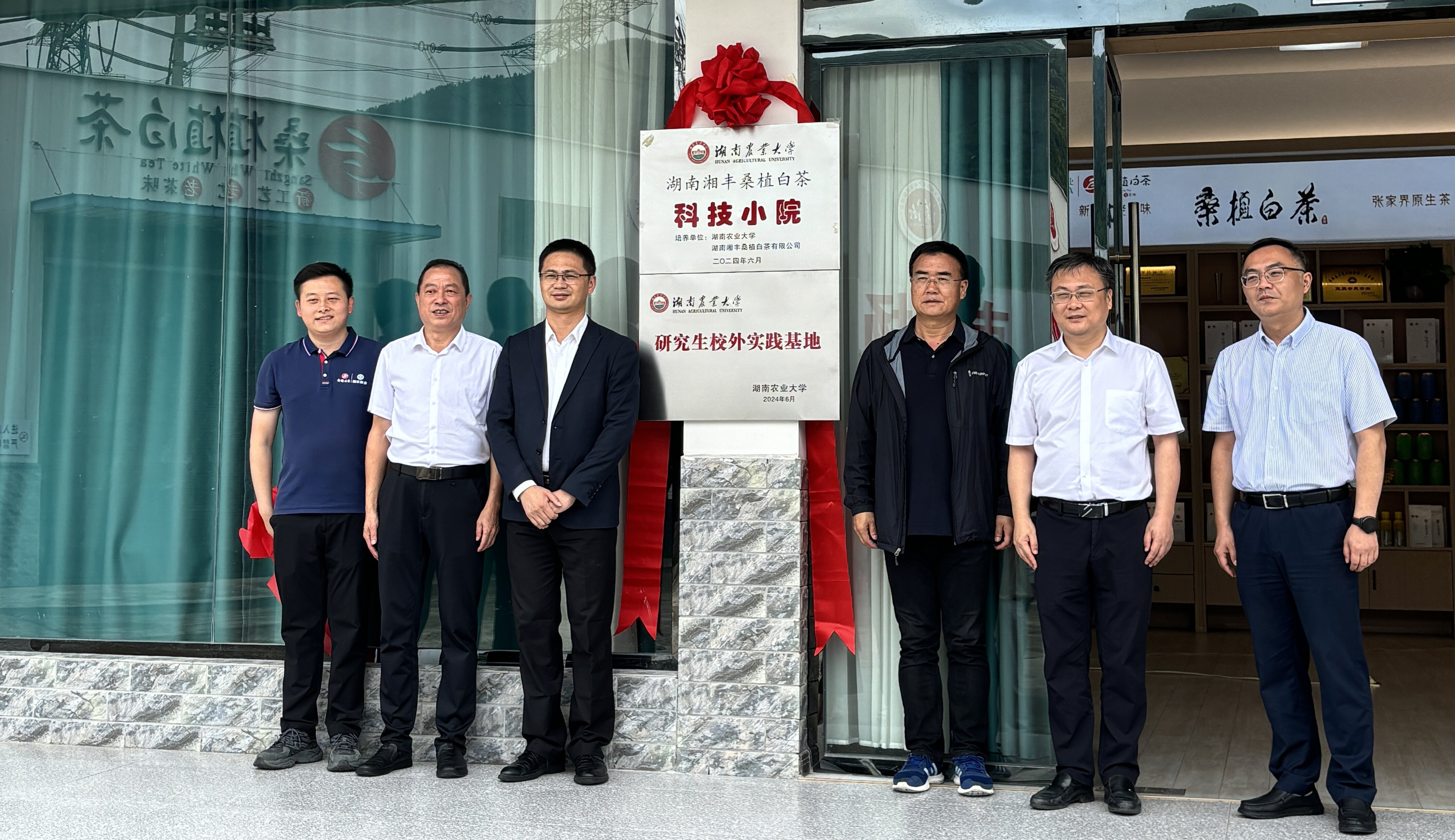湖南ld体育(中国)官方网站-LD sport桑植白茶科技小院成功揭牌 湖南ld体育(中国)官方网站-LD sport桑植白茶科技小院成功揭牌